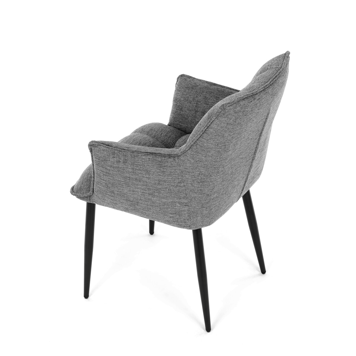 Jedálenské kreslo látka/kov DCH-J2139 GREY2