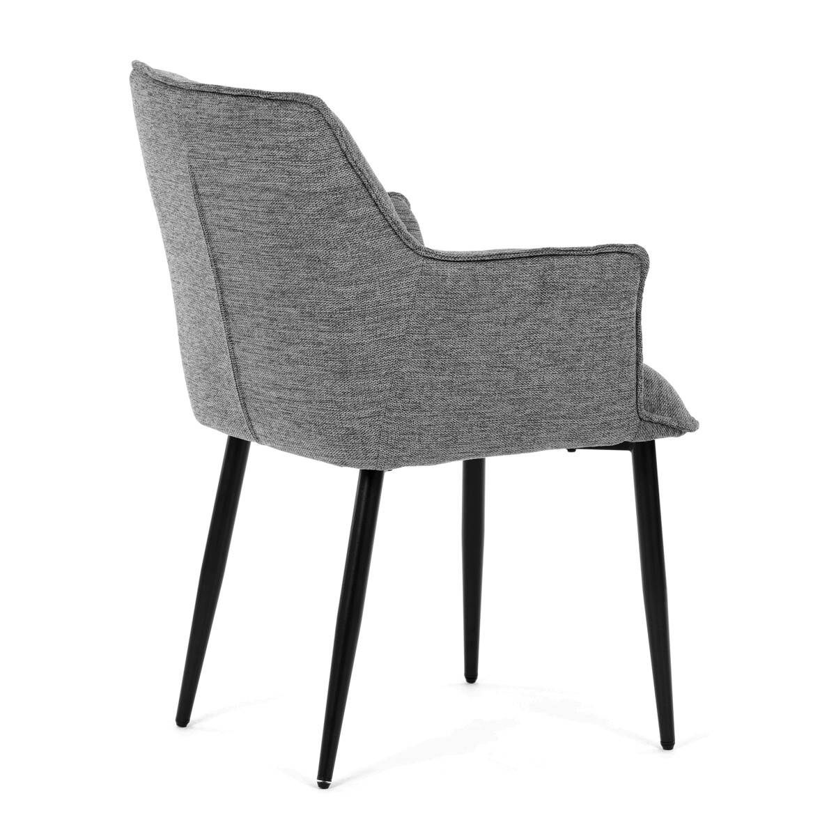 Jedálenské kreslo látka/kov DCH-J2139 GREY2