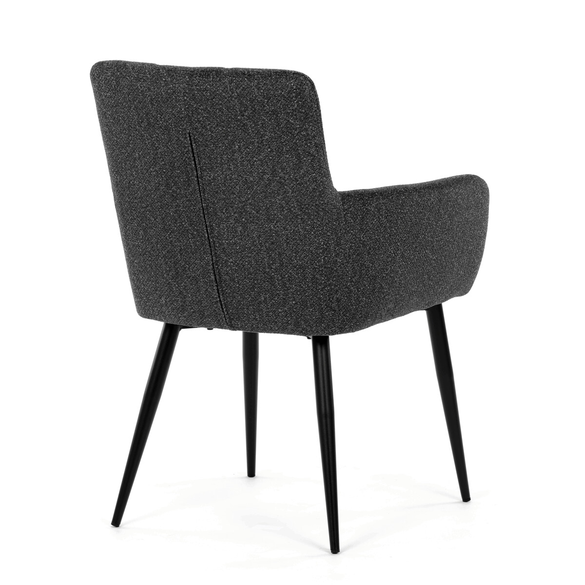 Jedálenské kreslo látka/kov DCH-P3146 GREY2