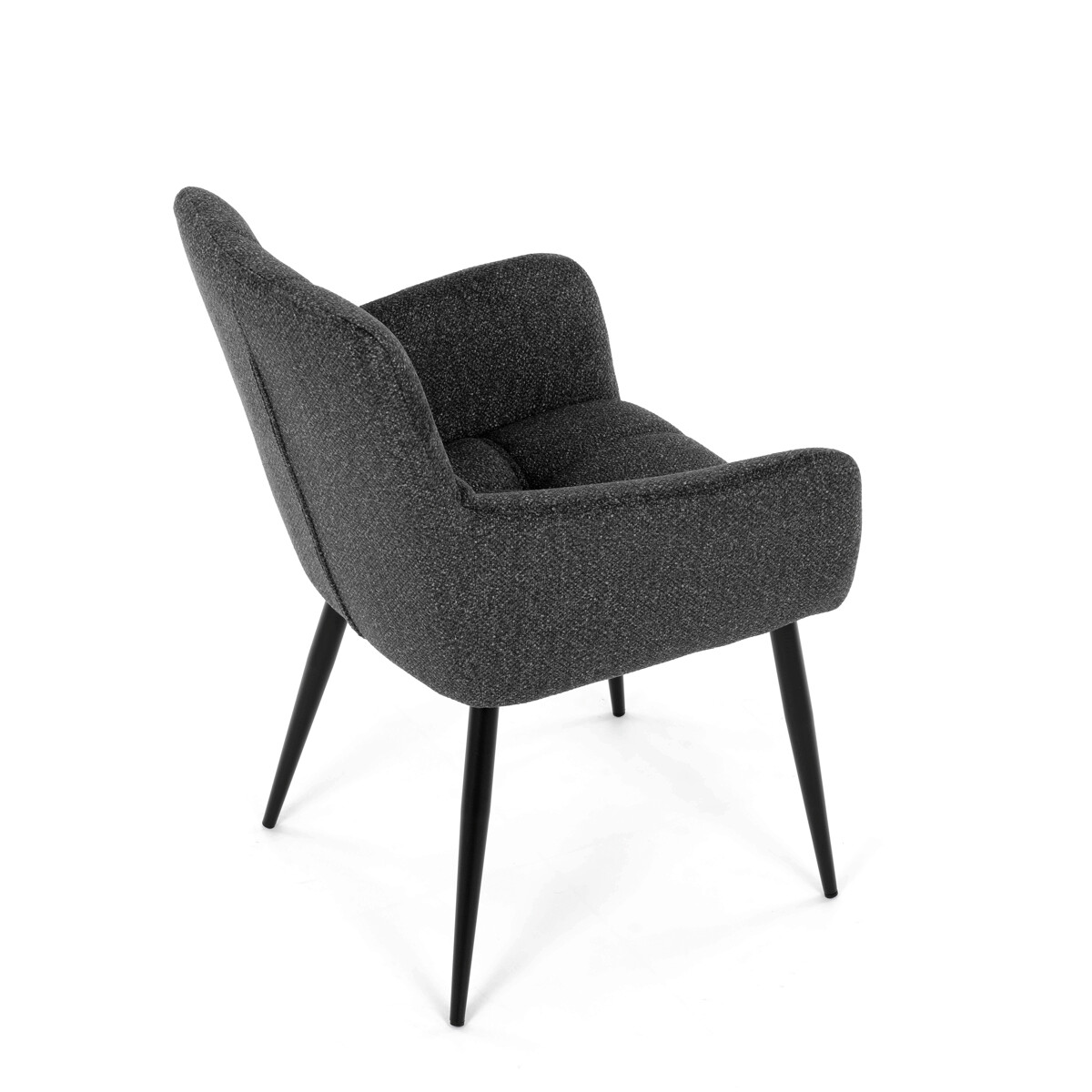 Jedálenské kreslo látka/kov DCH-P3146 GREY2