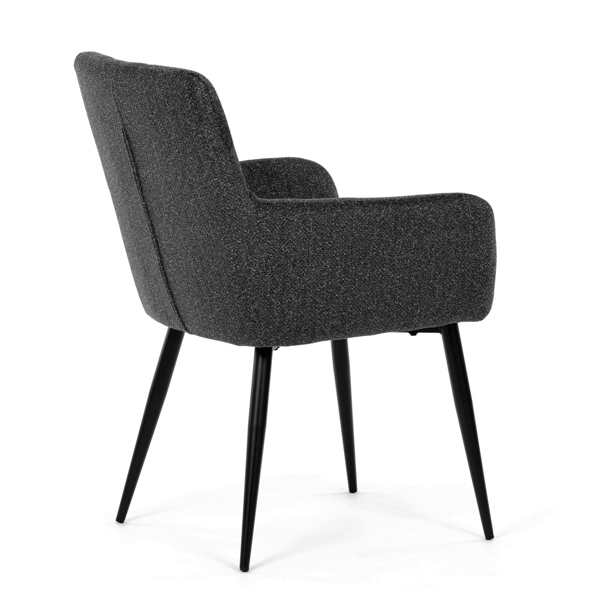 Jedálenské kreslo látka/kov DCH-P3146 GREY2