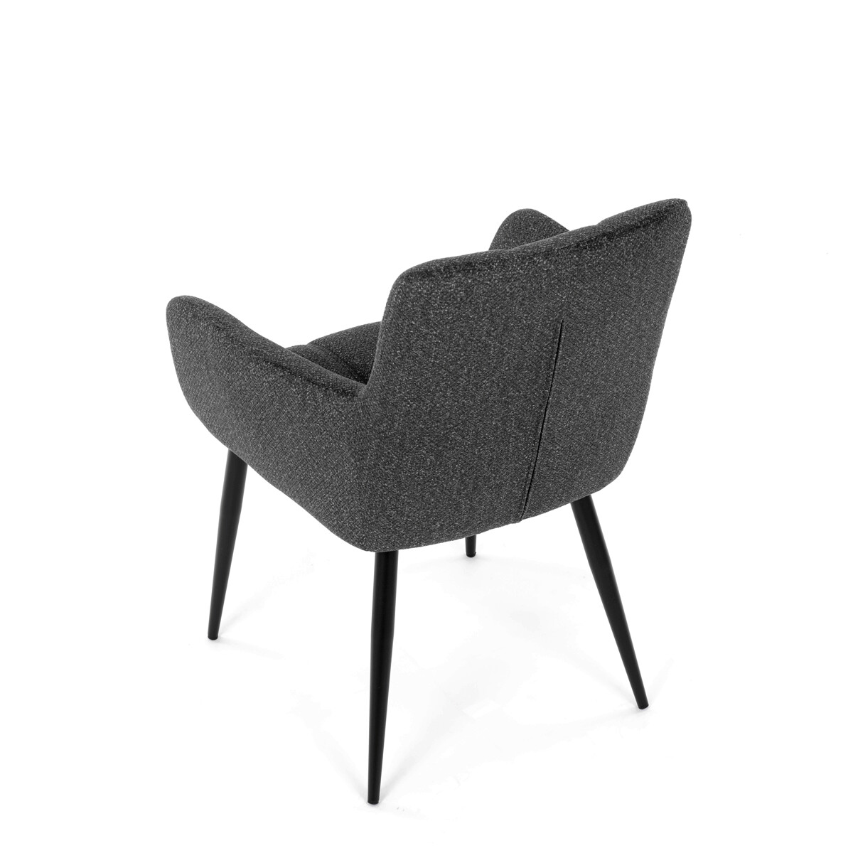 Jedálenské kreslo látka/kov DCH-P3146 GREY2