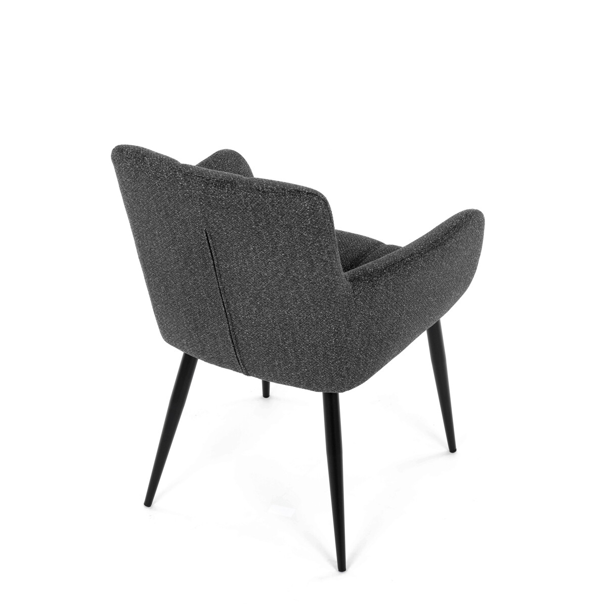 Jedálenské kreslo látka/kov DCH-P3146 GREY2