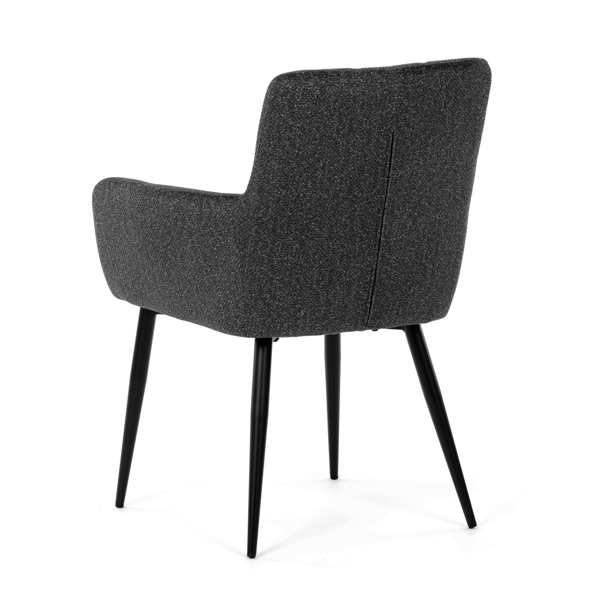 Jedálenské kreslo látka/kov DCH-P3146 GREY2