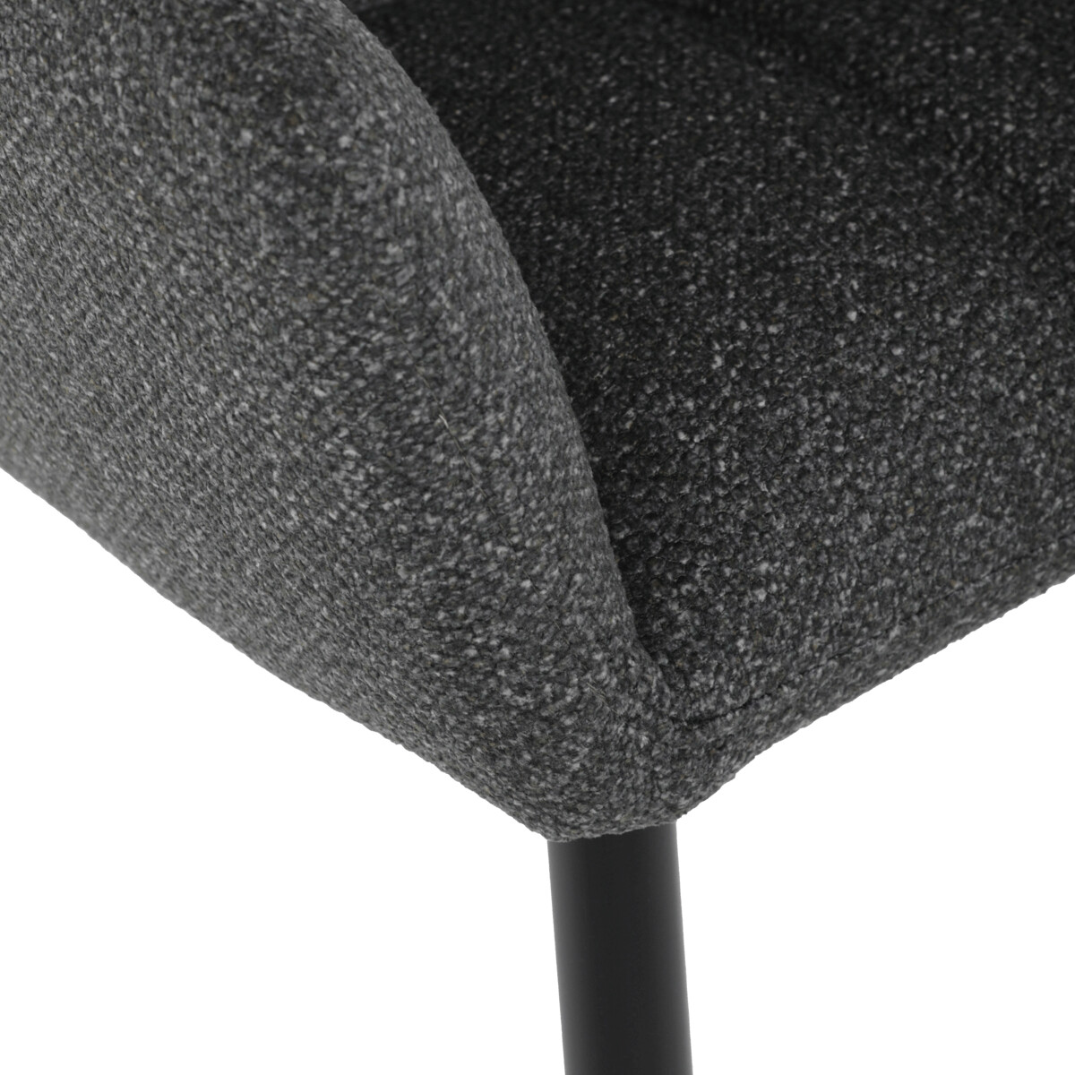 Jedálenské kreslo látka/kov DCH-P3146 GREY2