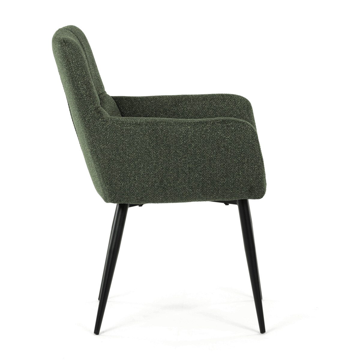 Jedálenské kreslo látka/kov DCH-P3146 GRN2