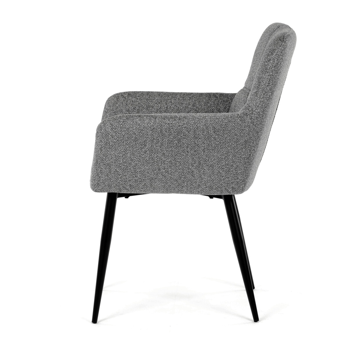 Jedálenské kreslo látka/kov DCH-P3146 SIL2