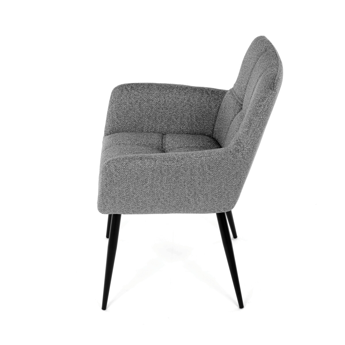Jedálenské kreslo látka/kov DCH-P3146 SIL2