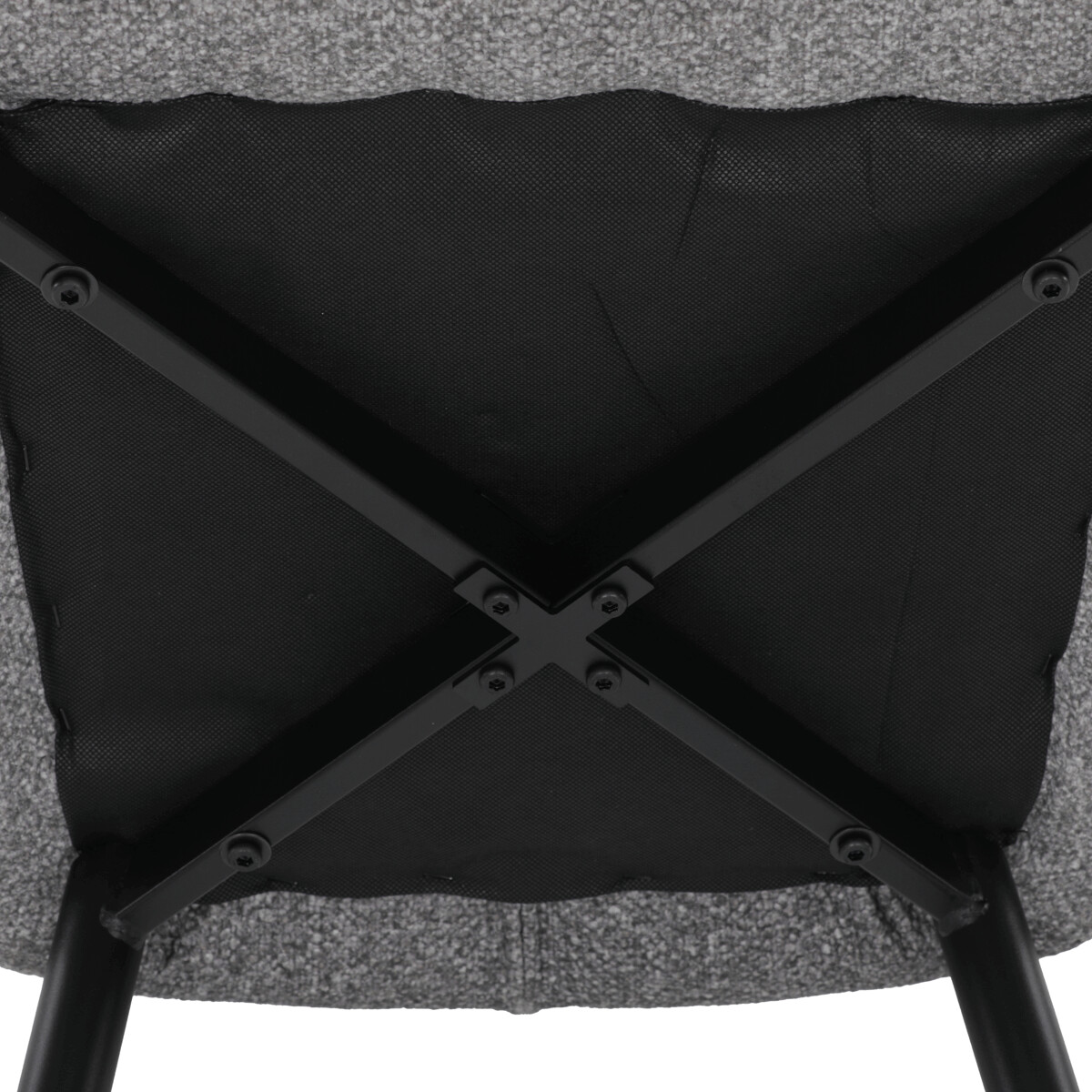 Jedálenské kreslo látka/kov DCH-P3146 SIL2