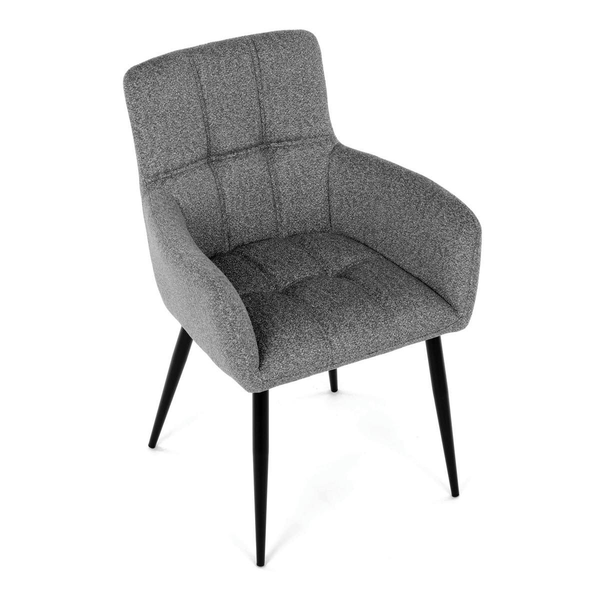 Jedálenské kreslo látka/kov DCH-P3146 SIL2