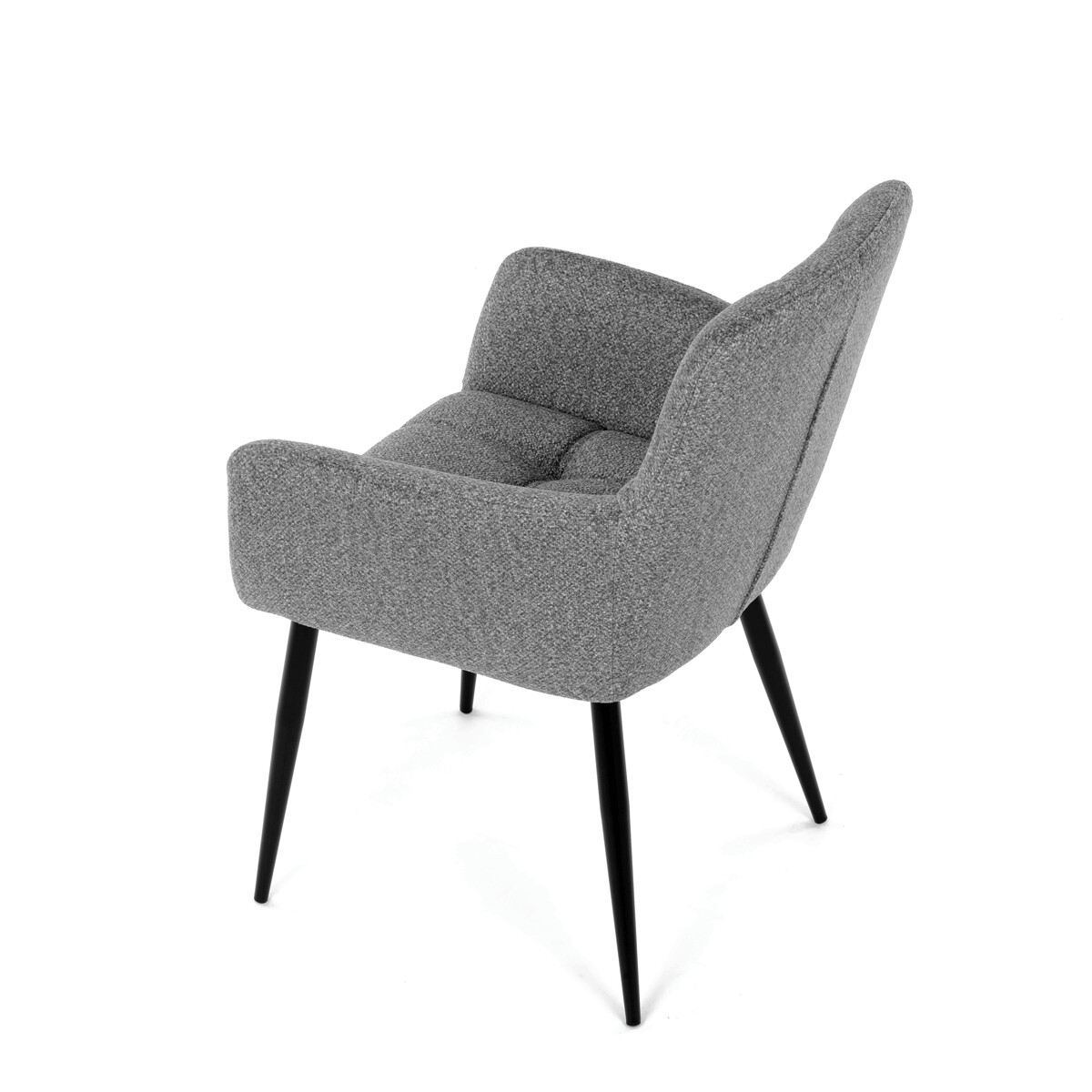 Jedálenské kreslo látka/kov DCH-P3146 SIL2