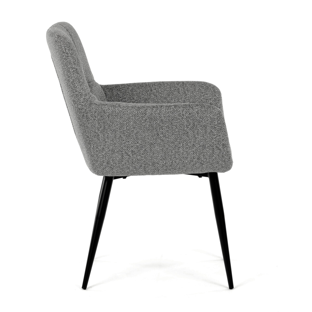 Jedálenské kreslo látka/kov DCH-P3146 SIL2