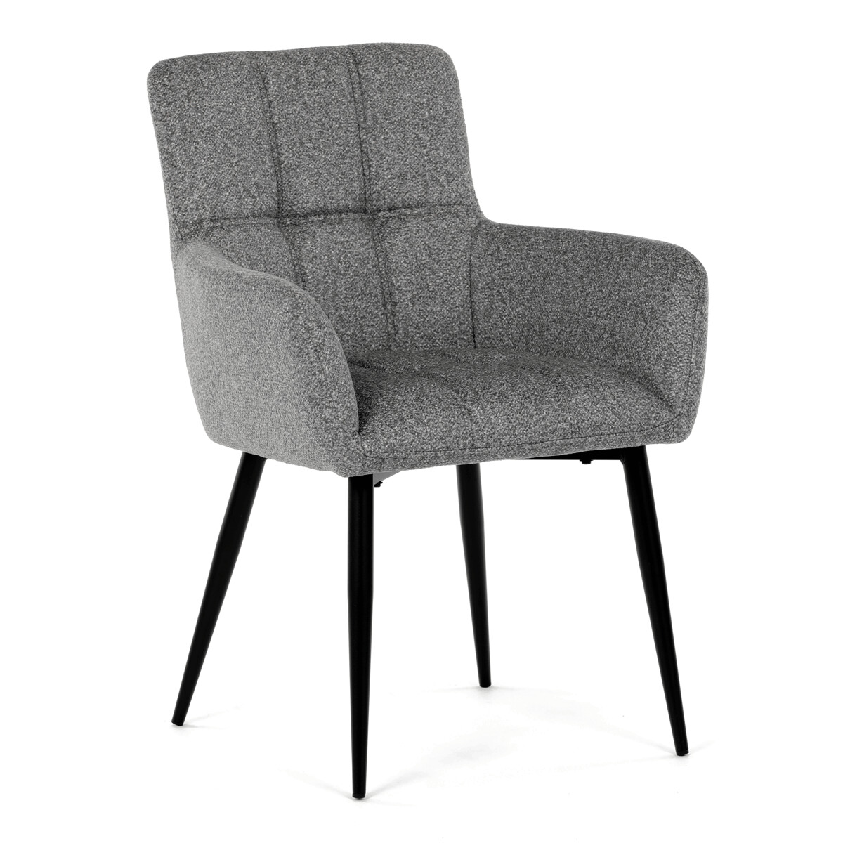Jedálenské kreslo látka/kov DCH-P3146 SIL2
