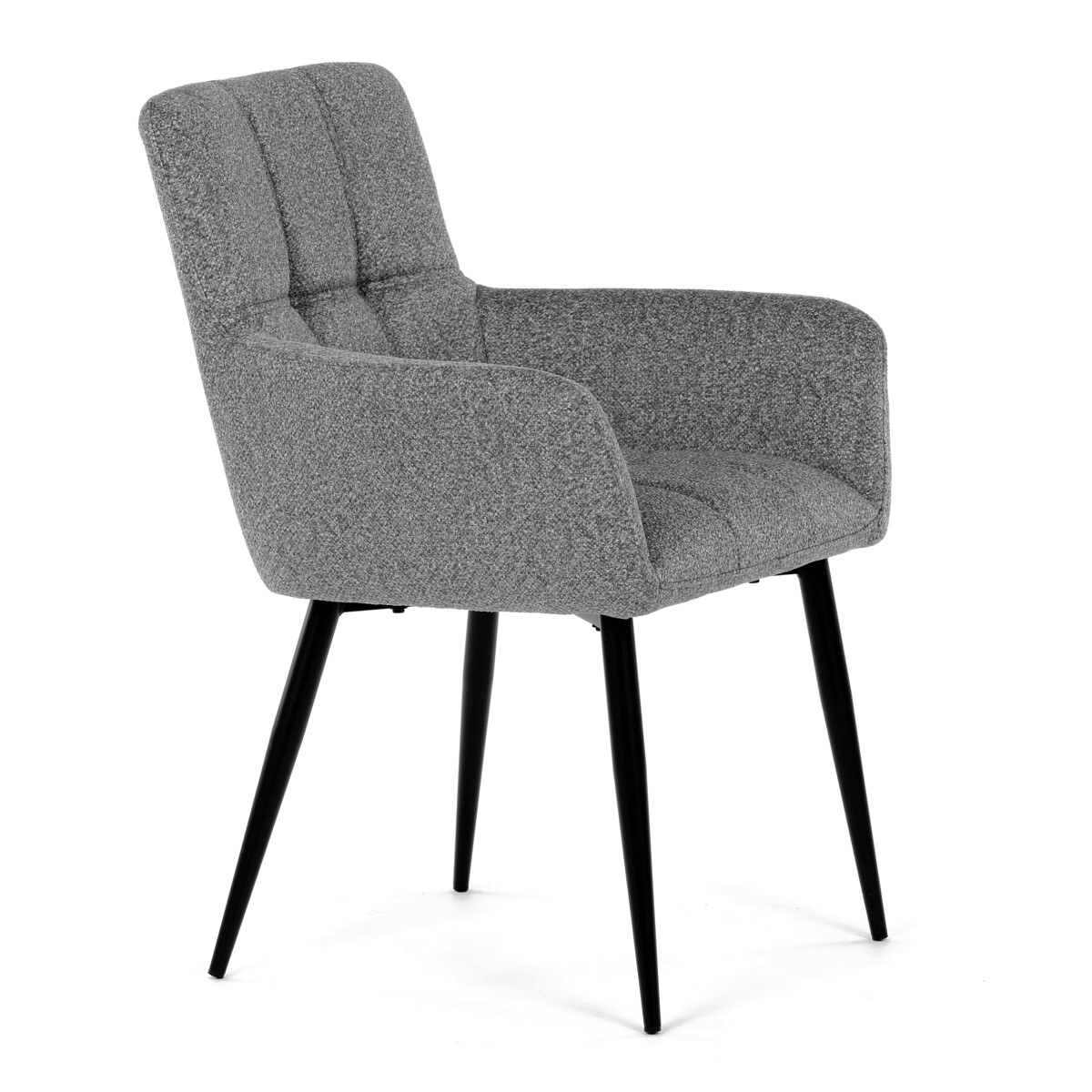 Jedálenské kreslo látka/kov DCH-P3146 SIL2