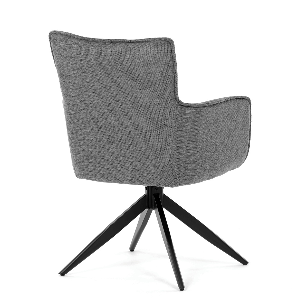 Jedálenské kreslo látka/kov DCH-P3170 GREY2