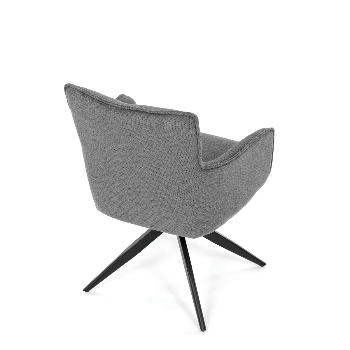Jedálenské kreslo látka/kov DCH-P3170 GREY2