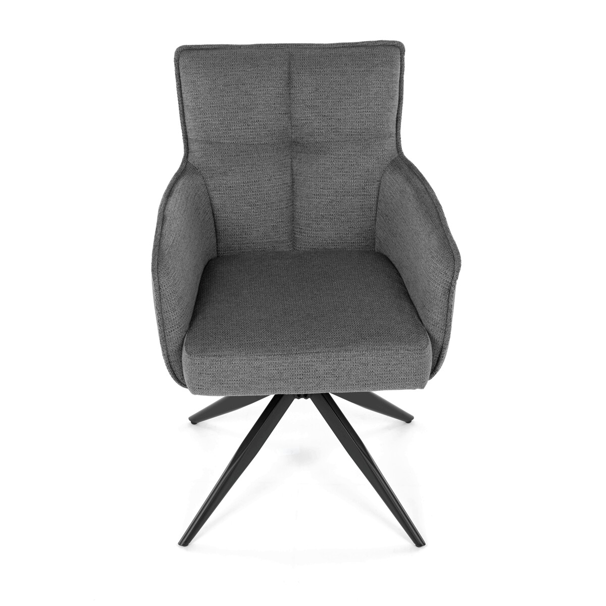 Jedálenské kreslo látka/kov DCH-P3170 GREY2