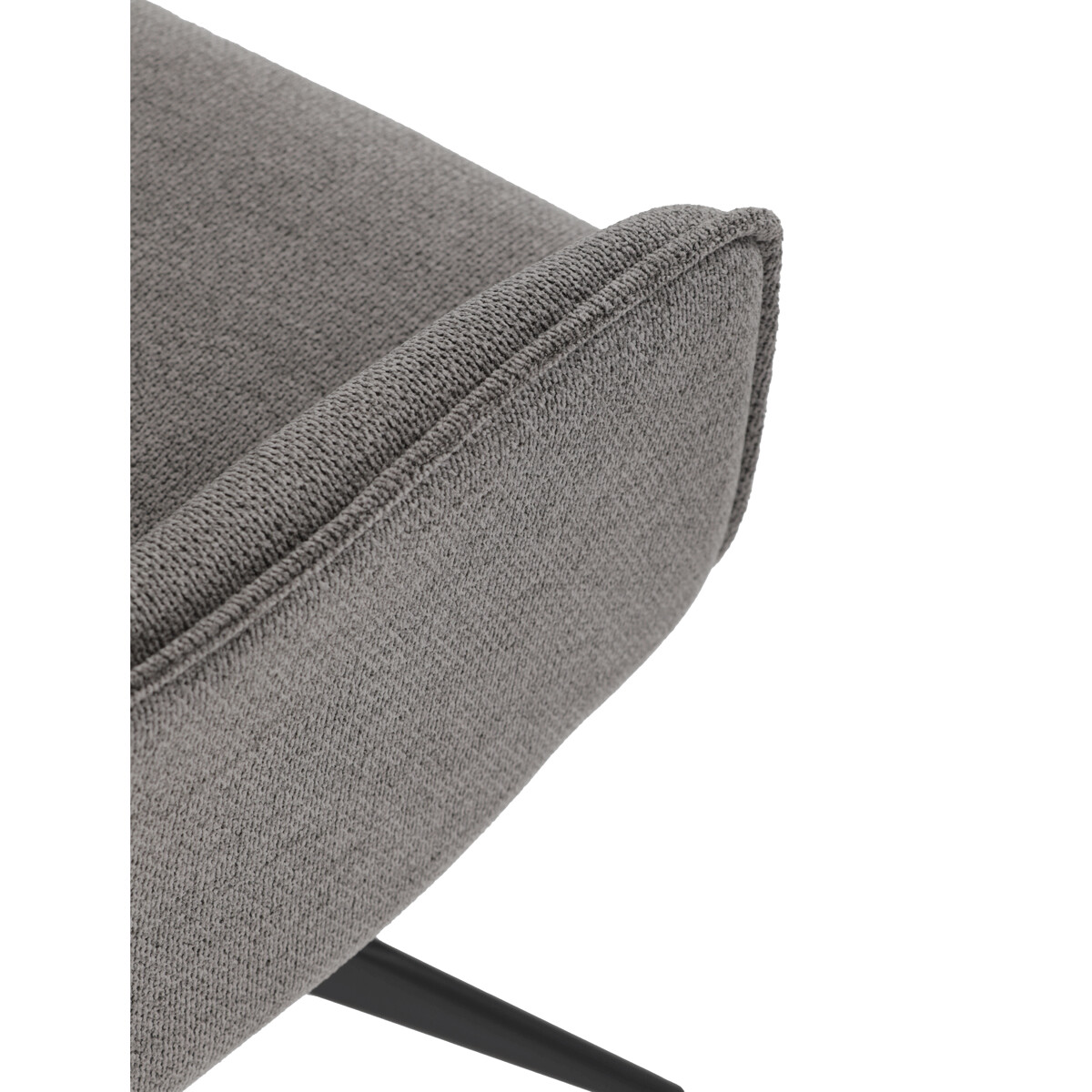Jedálenské kreslo látka/kov DCH-P3170 GREY2