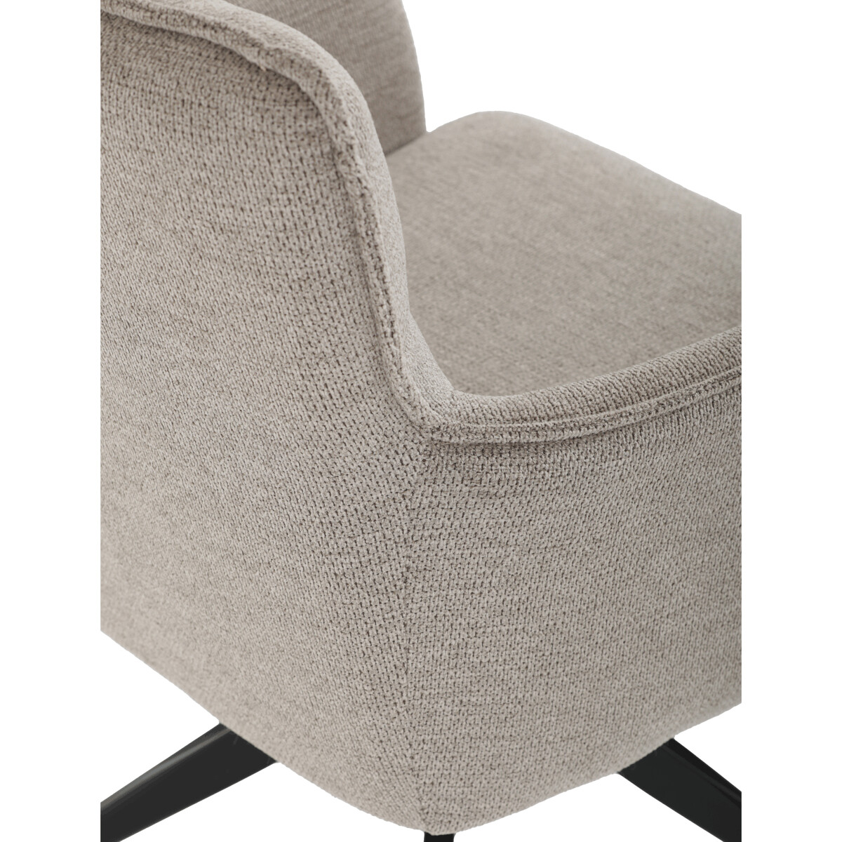 Jedálenské kreslo látka/kov DCH-P3170 LAN2