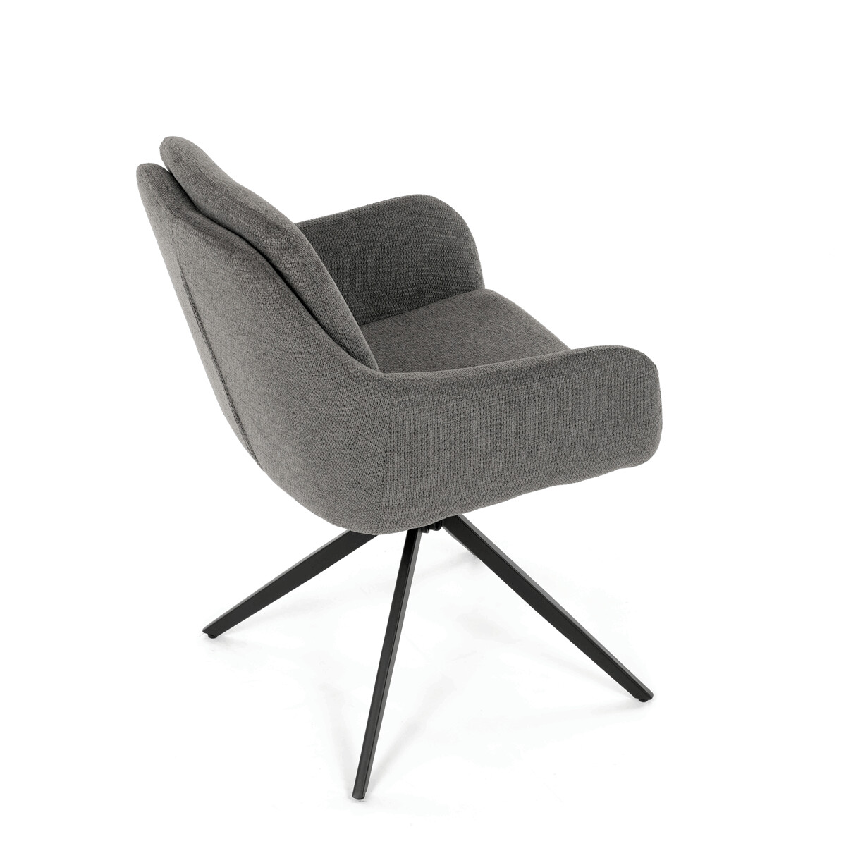 Jedálenské kreslo látka/kov DCH-P3174 GREY2