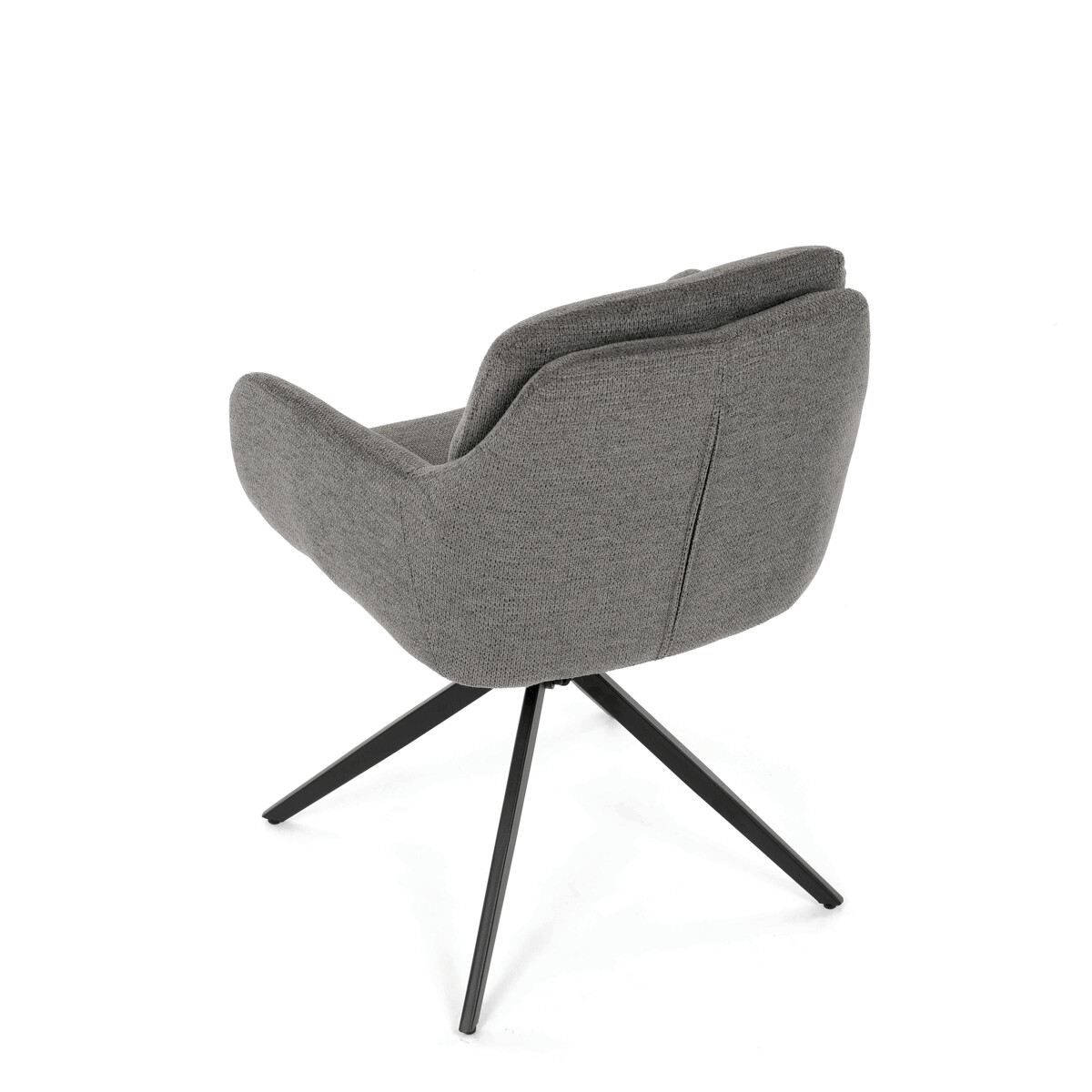 Jedálenské kreslo látka/kov DCH-P3174 GREY2
