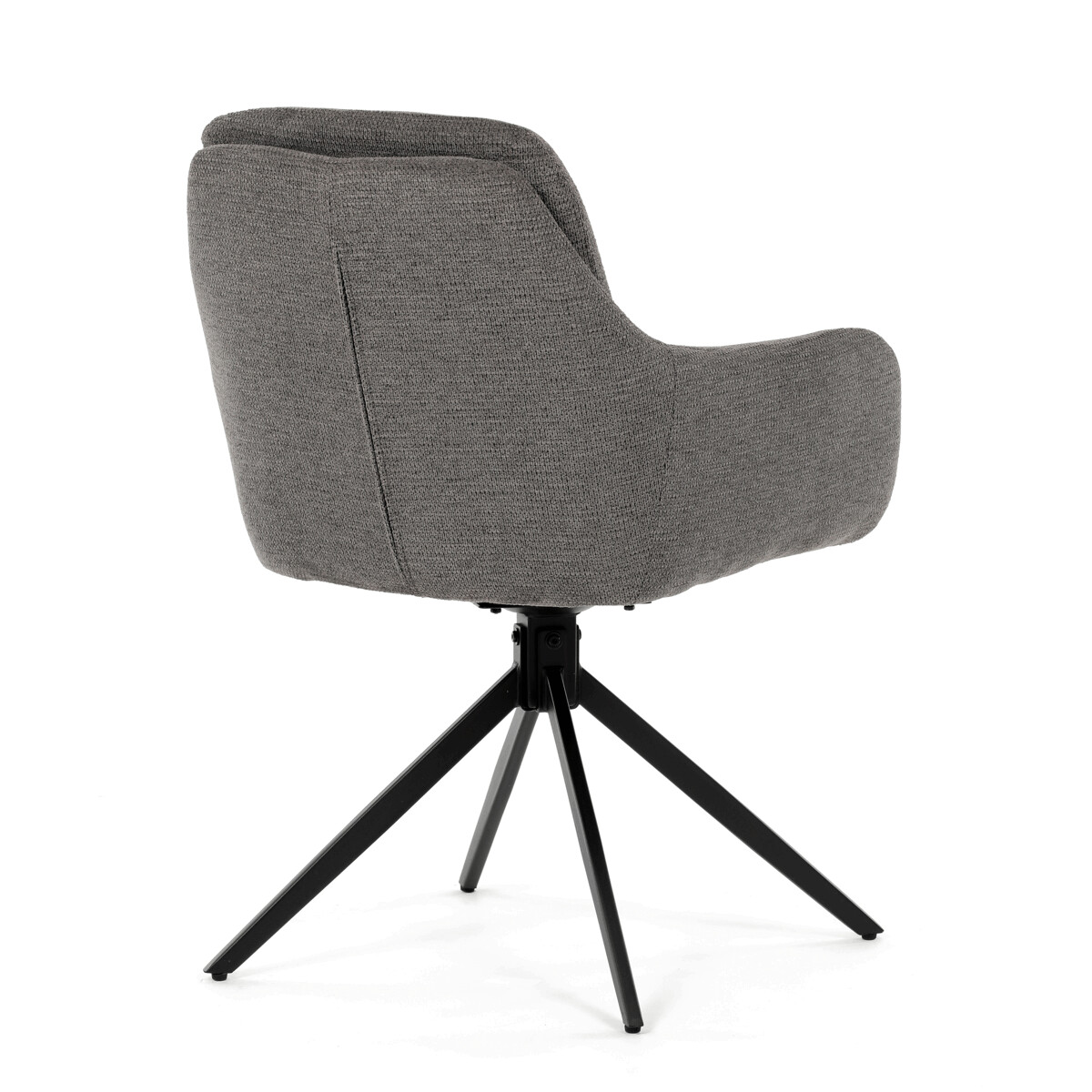 Jedálenské kreslo látka/kov DCH-P3174 GREY2