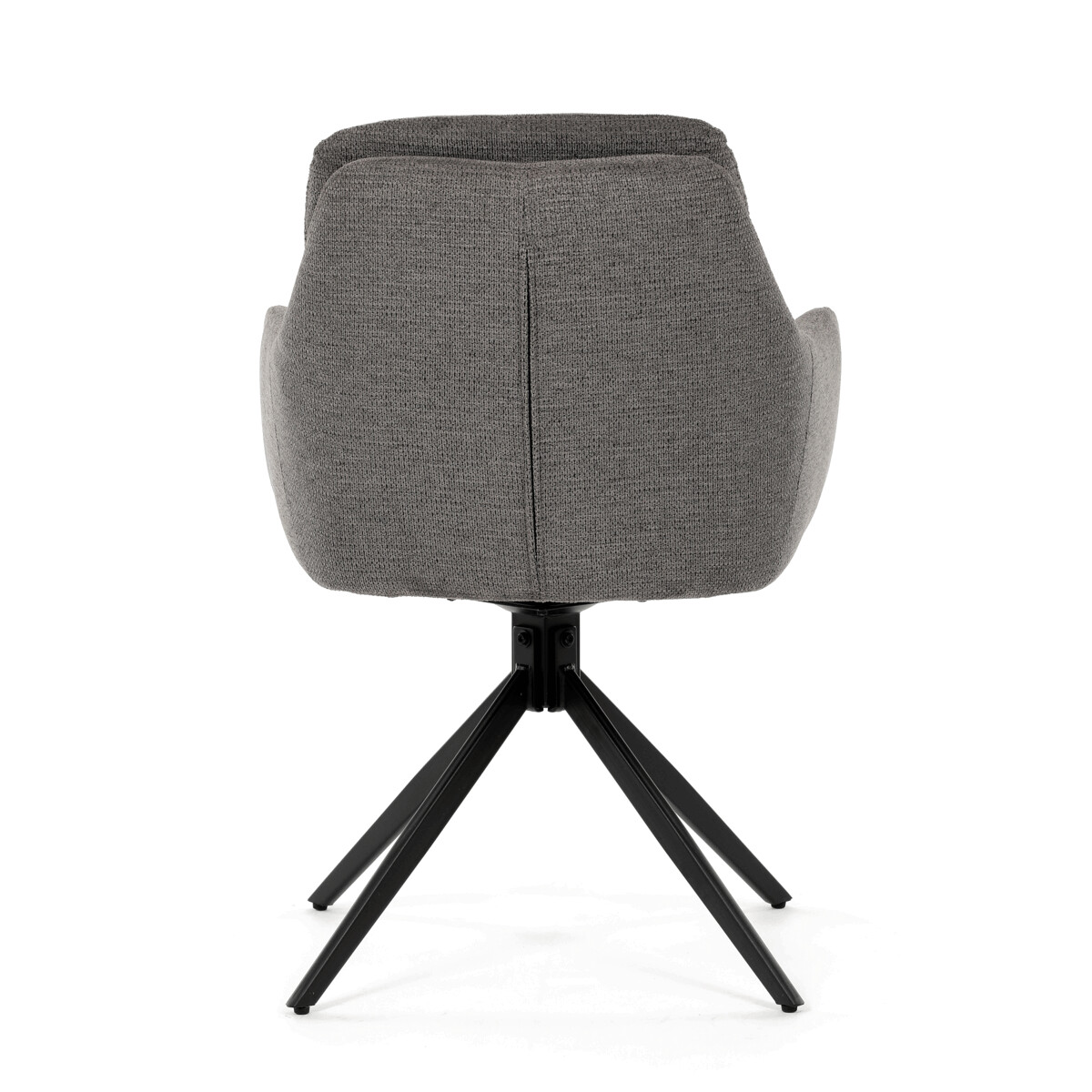Jedálenské kreslo látka/kov DCH-P3174 GREY2