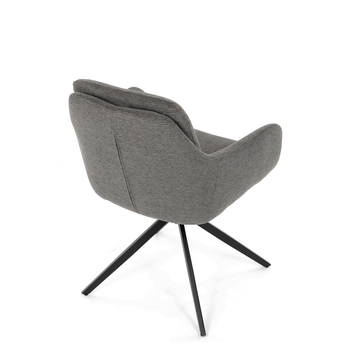 Jedálenské kreslo látka/kov DCH-P3174 GREY2