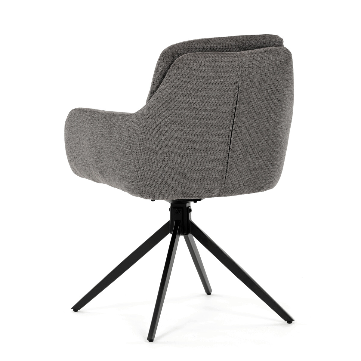 Jedálenské kreslo látka/kov DCH-P3174 GREY2