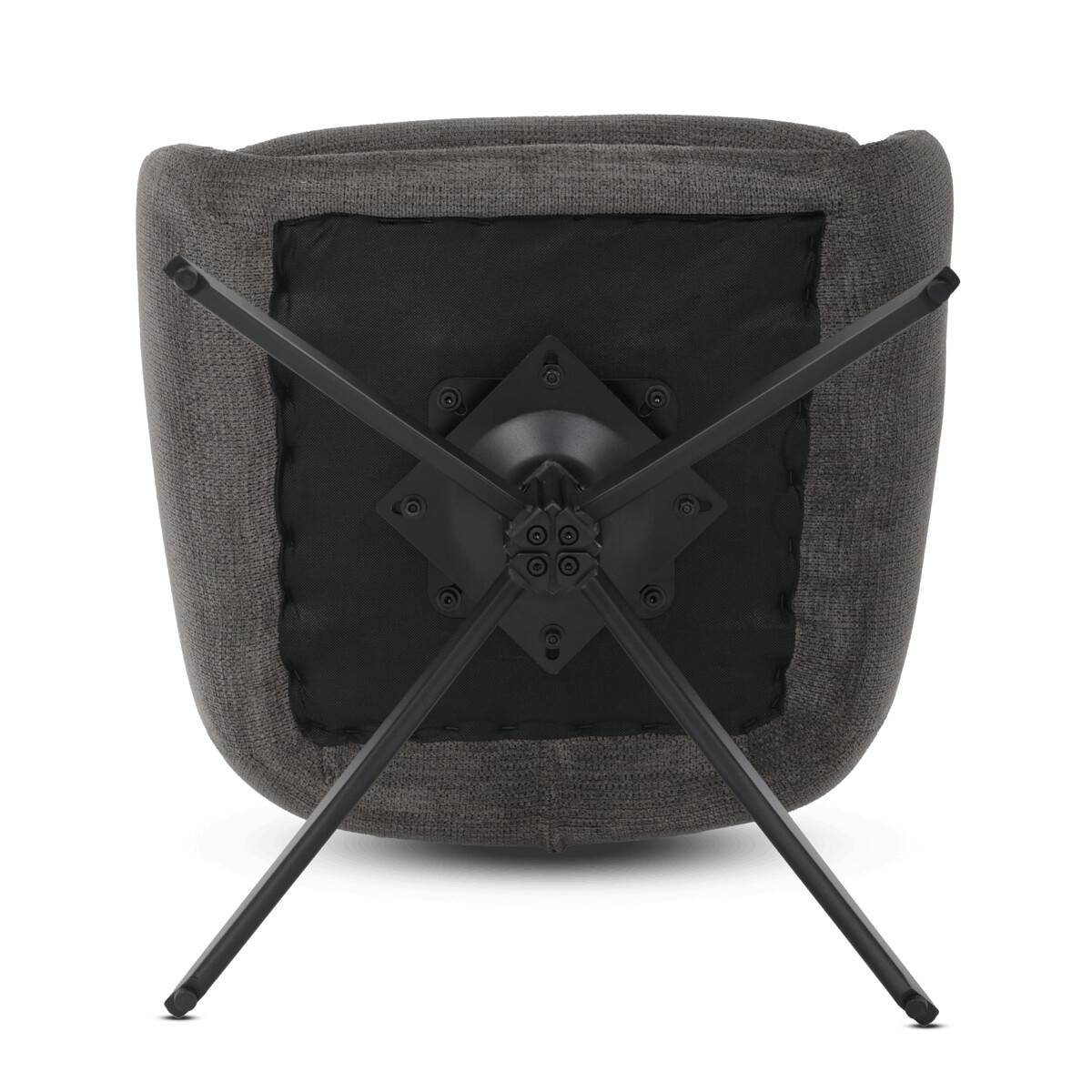 Jedálenské kreslo látka/kov DCH-P3174 GREY2