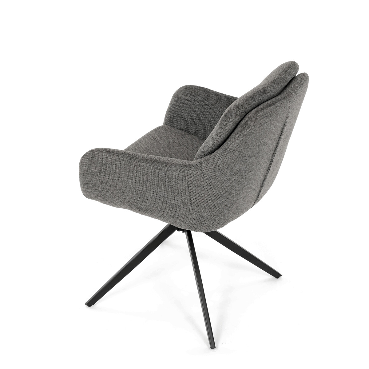 Jedálenské kreslo látka/kov DCH-P3174 GREY2