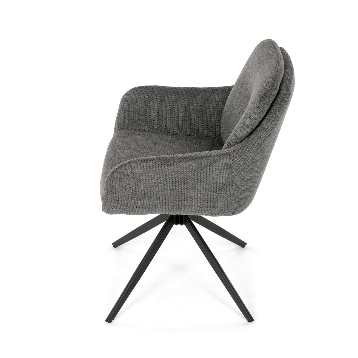 Jedálenské kreslo látka/kov DCH-P3174 GREY2