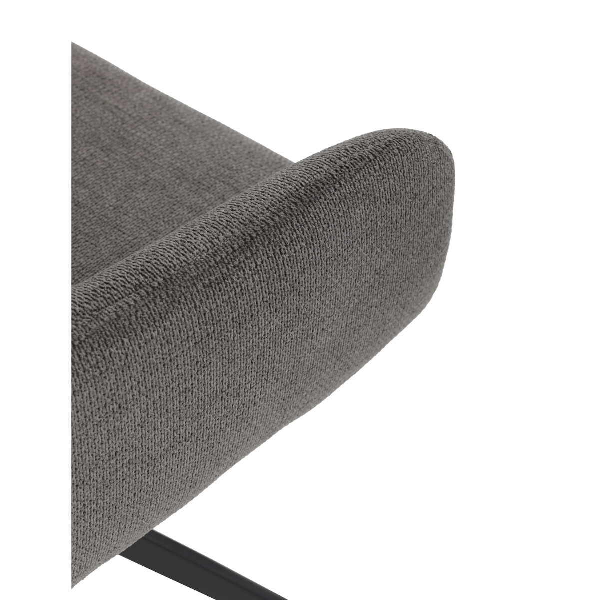 Jedálenské kreslo látka/kov DCH-P3174 GREY2