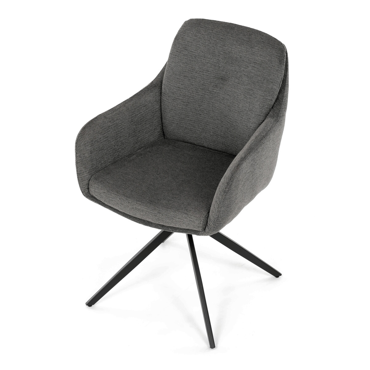 Jedálenské kreslo látka/kov DCH-P3174 GREY2