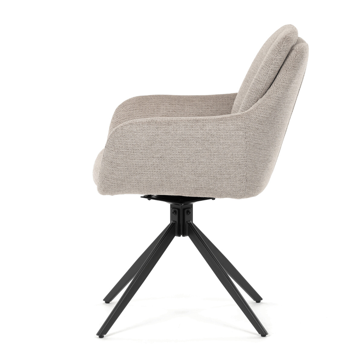 Jedálenské kreslo látka/kov DCH-P3174 LAN2