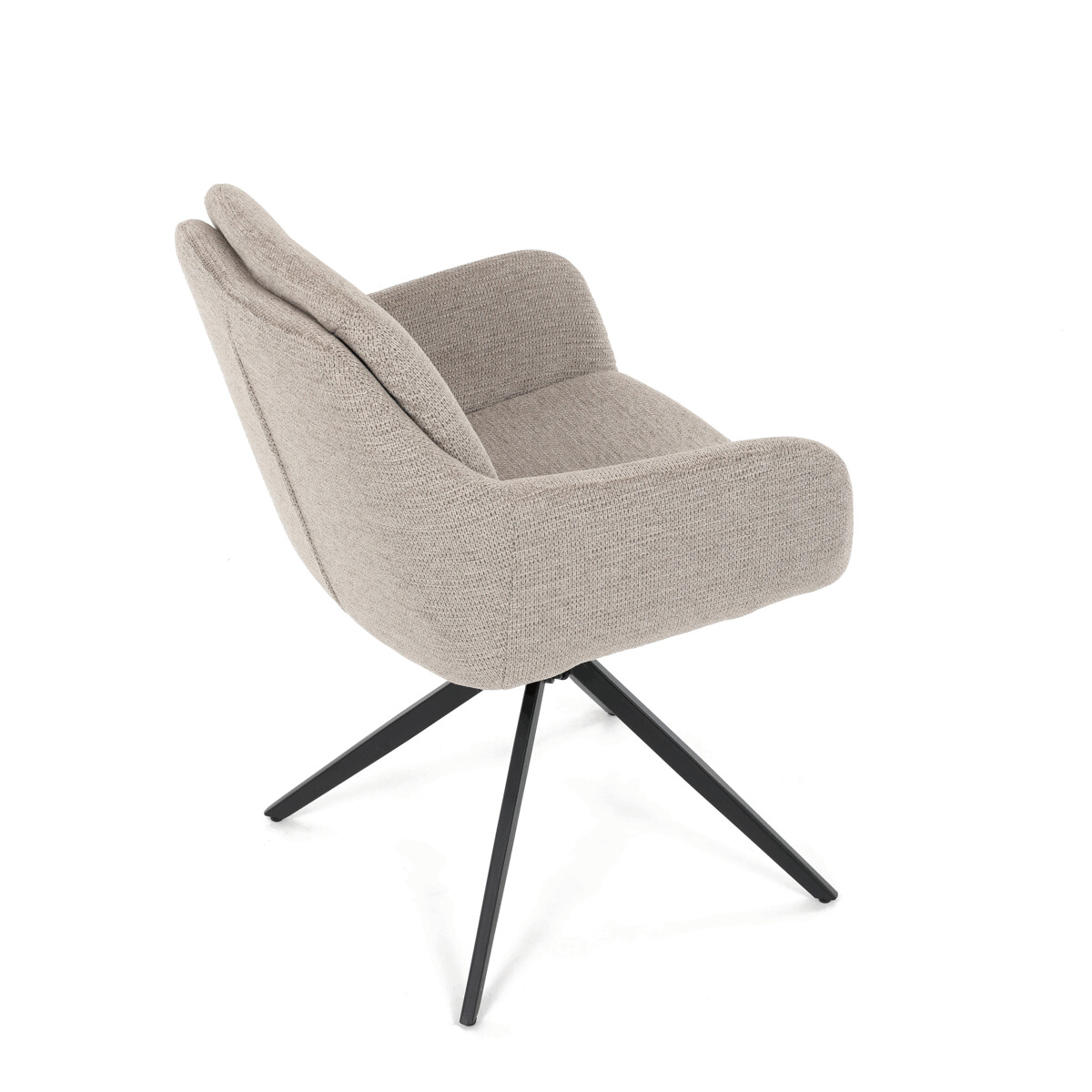 Jedálenské kreslo látka/kov DCH-P3174 LAN2