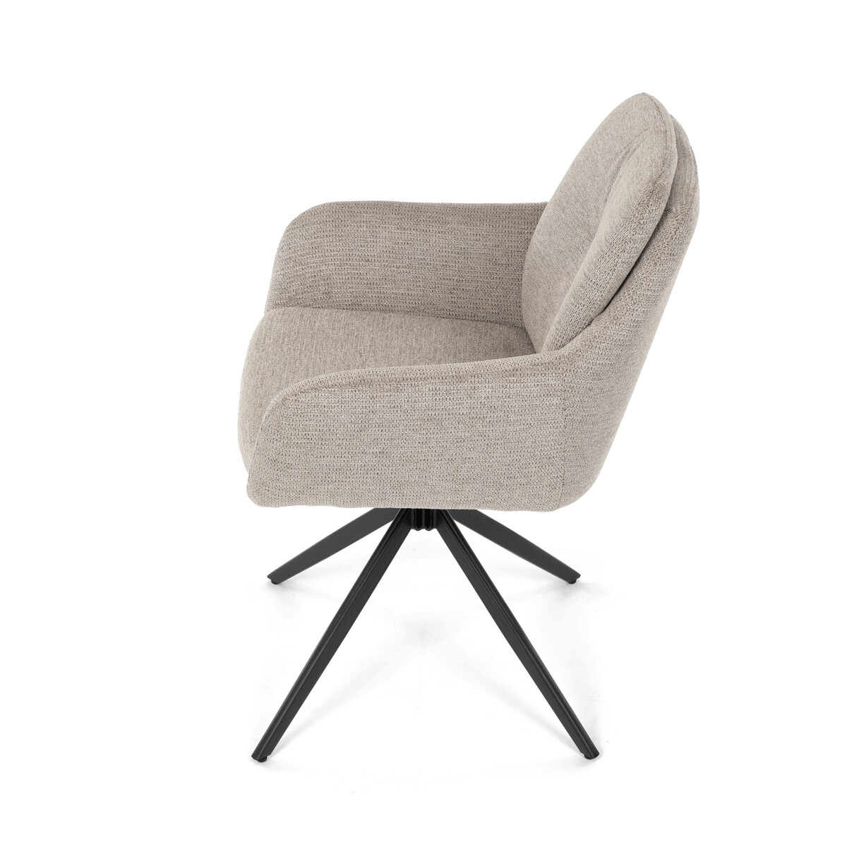 Jedálenské kreslo látka/kov DCH-P3174 LAN2