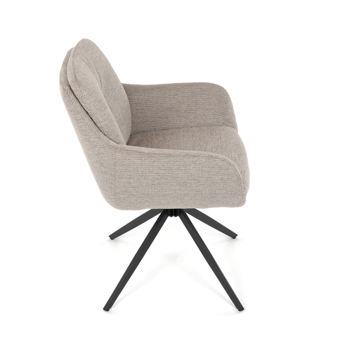 Jedálenské kreslo látka/kov DCH-P3174 LAN2