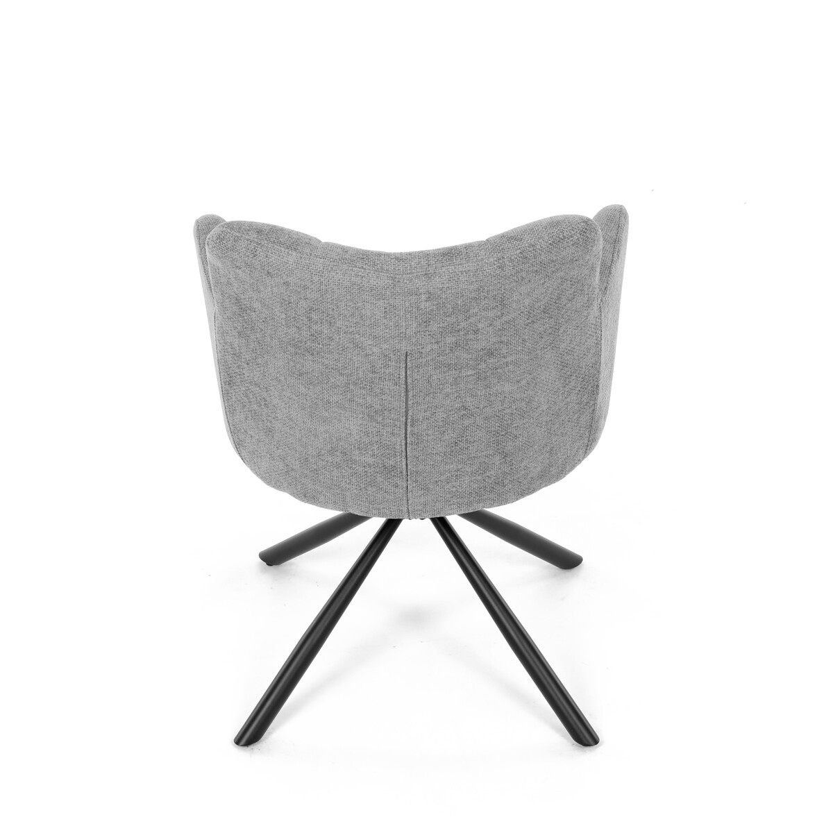Jedálenské kreslo látka/kov DCH-T1122 GREY2