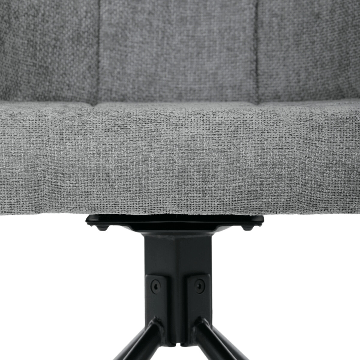 Jedálenské kreslo látka/kov DCH-T1122 GREY2