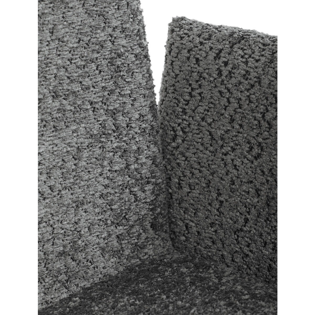 Jedálenské kreslo látka/kov DCH-W1117 GREY2
