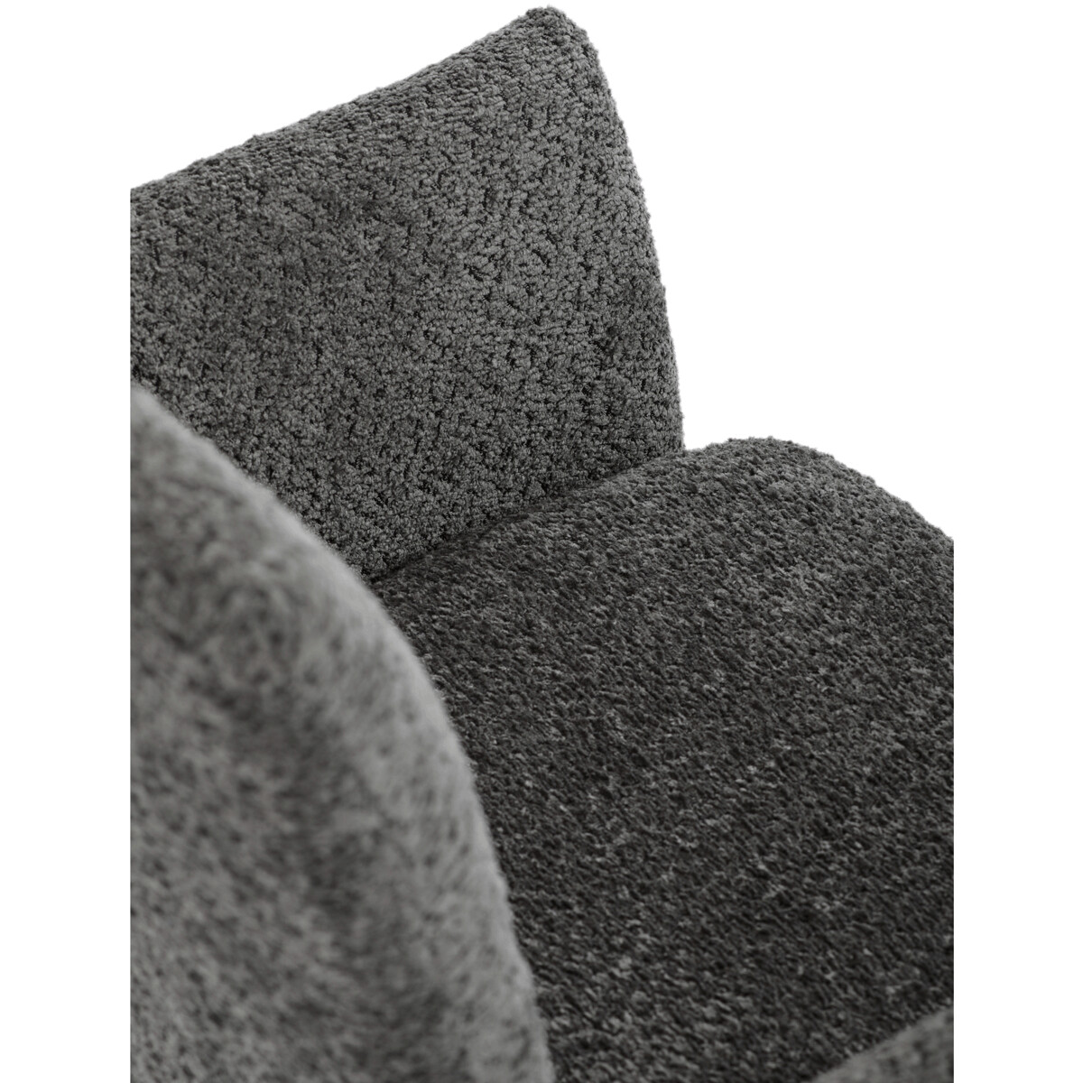 Jedálenské kreslo látka/kov DCH-W1117 GREY2
