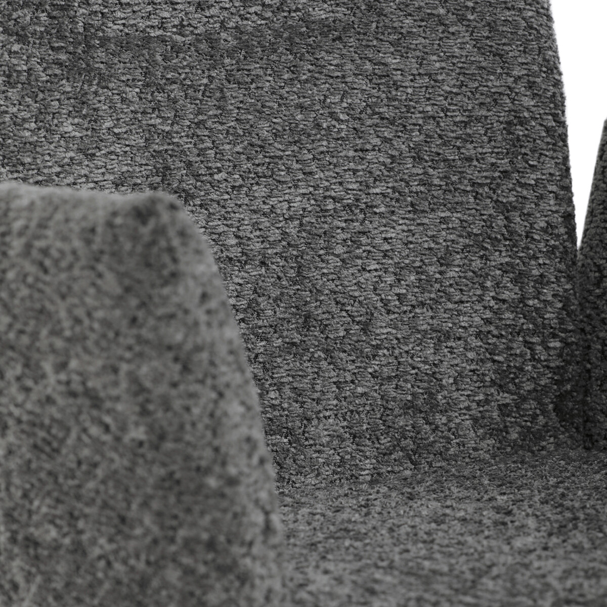 Jedálenské kreslo látka/kov DCH-W1117 GREY2