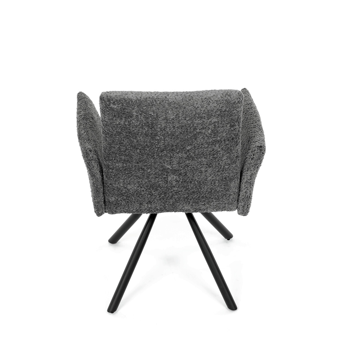 Jedálenské kreslo látka/kov DCH-W1117 GREY2