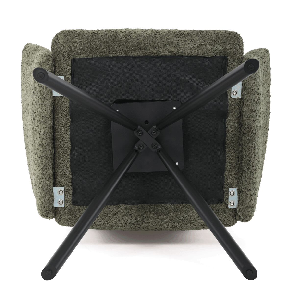 Jedálenské kreslo látka/kov DCH-W1117 GRN2