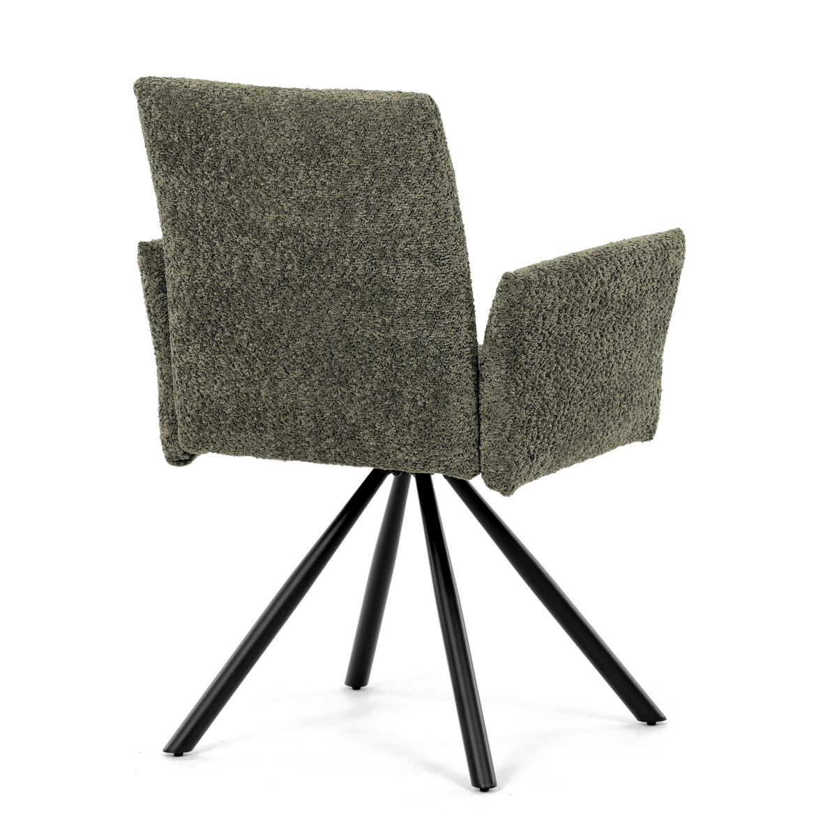 Jedálenské kreslo látka/kov DCH-W1117 GRN2