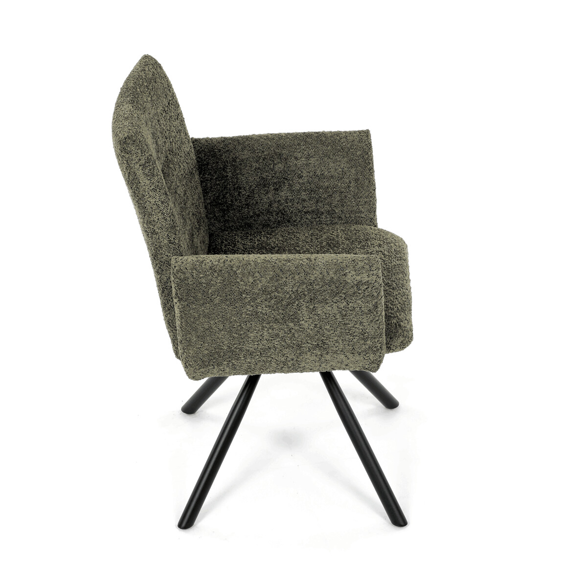 Jedálenské kreslo látka/kov DCH-W1117 GRN2