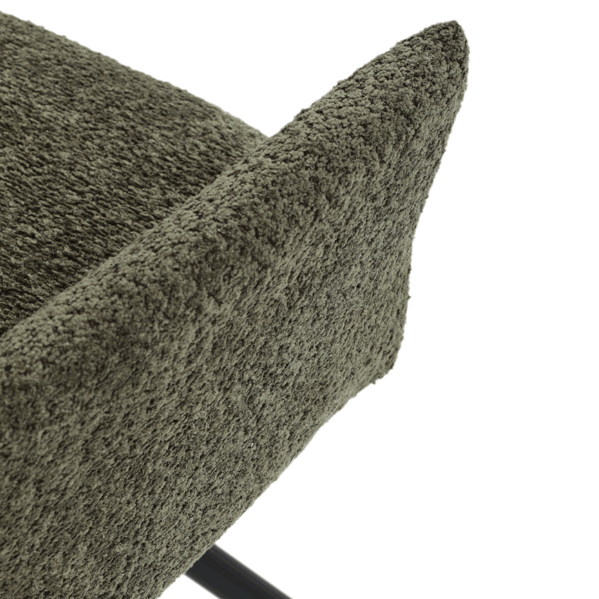 Jedálenské kreslo látka/kov DCH-W1117 GRN2