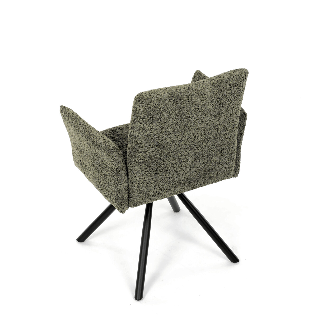 Jedálenské kreslo látka/kov DCH-W1117 GRN2