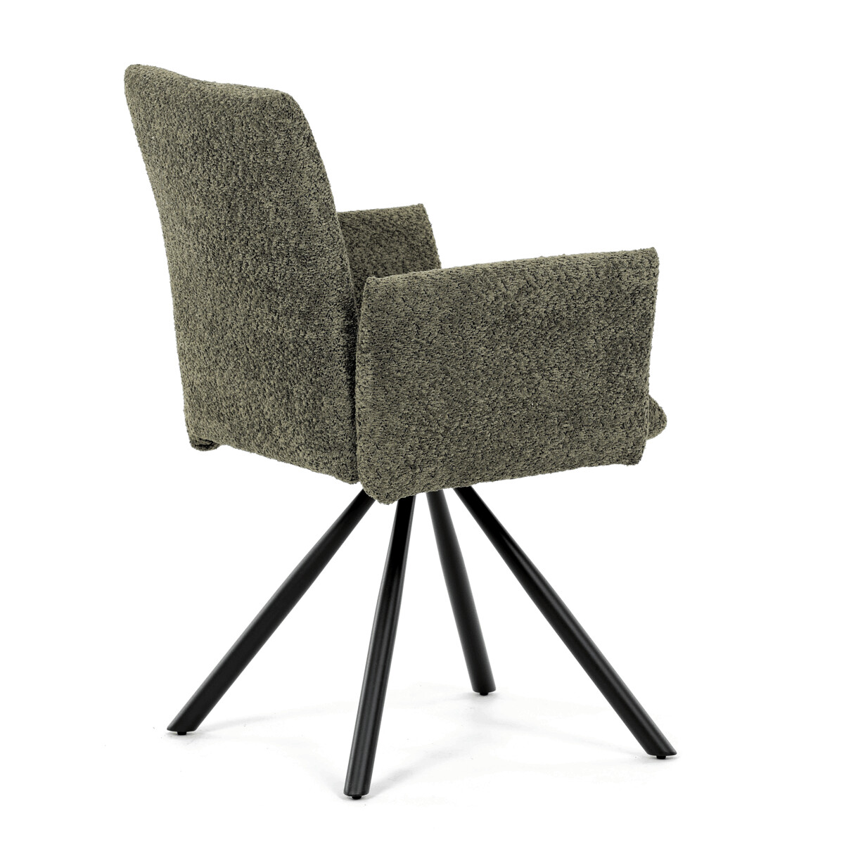 Jedálenské kreslo látka/kov DCH-W1117 GRN2